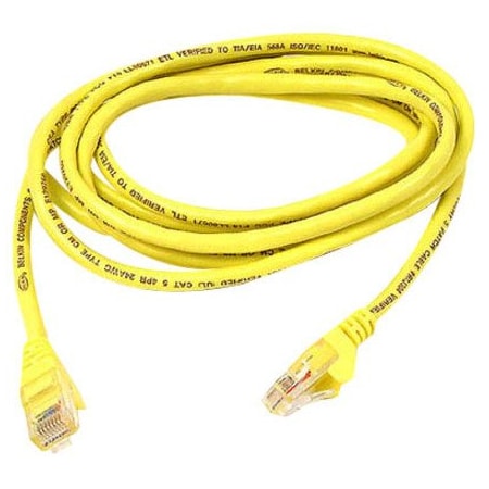 Belkin Patch Cable - Rj-45 - Male - Rj-45 - Male - Unshielded Twisted Pair A3L980-10-YLW-M